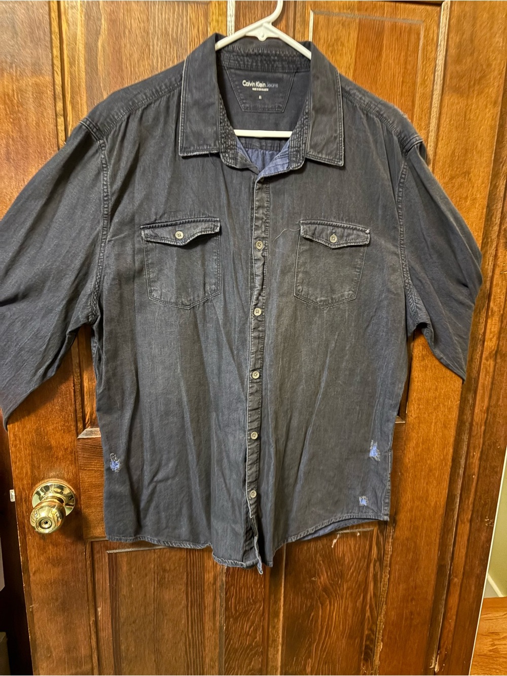 Calvin Klein Jeans  Denim Shirt men’s size XL